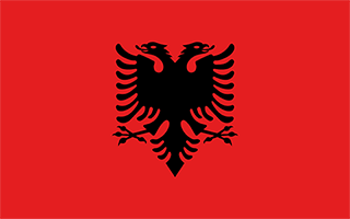 National Flag Albania