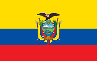 National Flag Ecuador