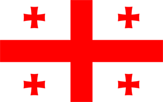 National Flag Georgia